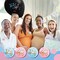 Gender Reveal Button Pins 30PCs - 2 inches Team Boy or Girl Team Boy Team Girl Gender Reveal Pins for Baby Shower Gender Reveal Decorations Ideas Party favors Supplies - 5 cm